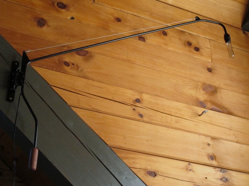 "Potence" style lamp