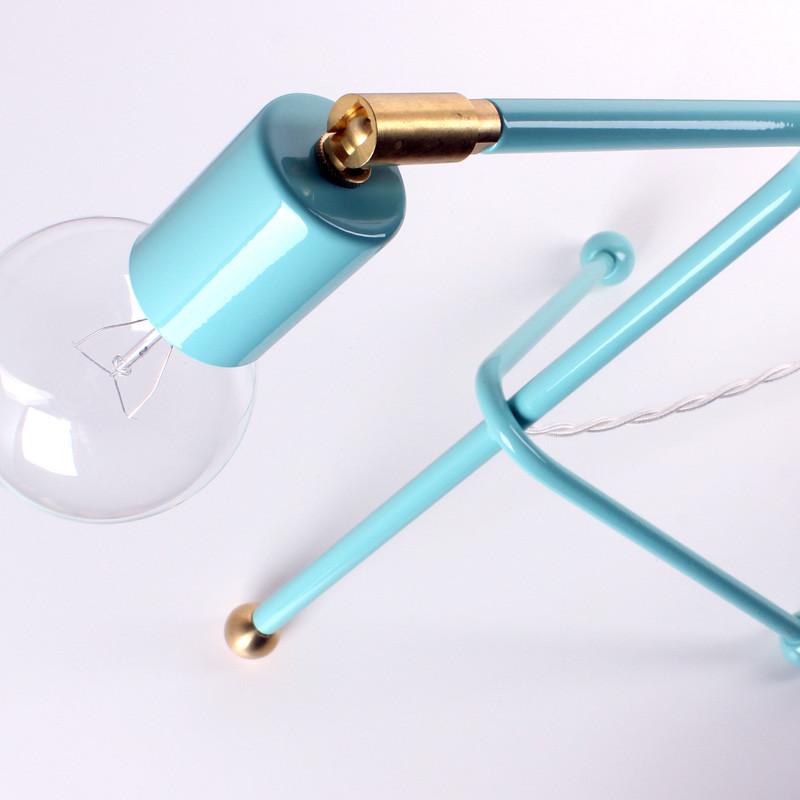 Tripod desk lamp Paradise / Brass / Brass socket onefortythree