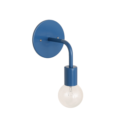 Wall sconce: solid color Overton / Brass hardware onefortythree
