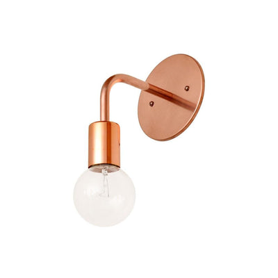 Wall sconce: solid color Copper / Copper hardware onefortythree