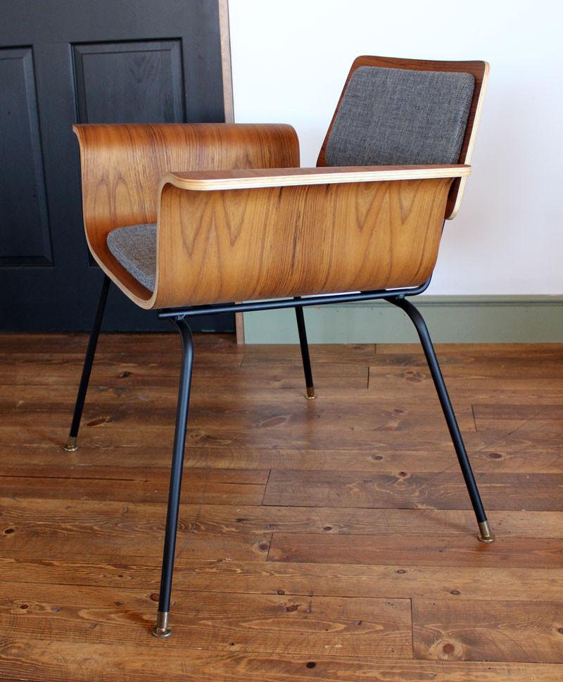 Bent plywood chairs