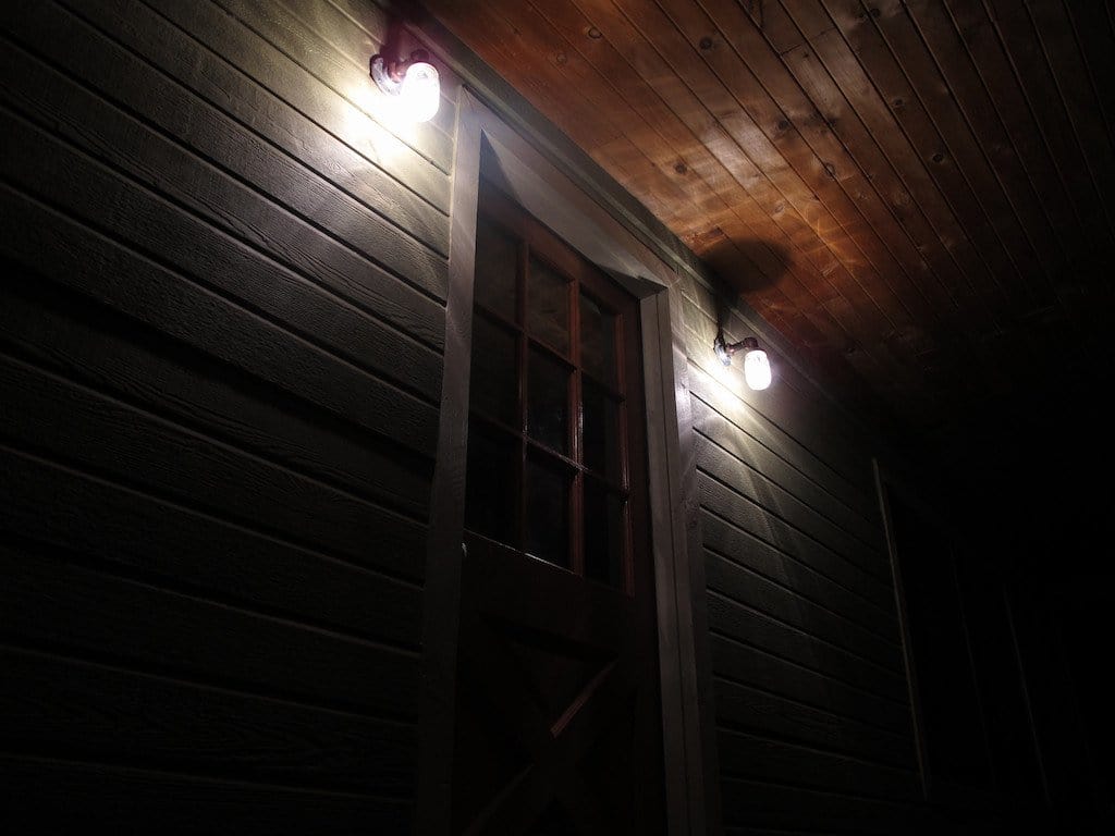 Front porch Jar Lights