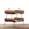 Desk organizer Walnut / Walnut / Red rock onefortythree second