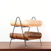 Desk organizer Walnut / Walnut / Black onefortythree second