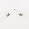 Double sconce: metal sockets Black / Nickel sockets onefortythree second