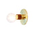 Fremont light Diamondback/Teak / Brass hardware onefortythree
