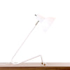 Genoa table lamp White / White shade / Brass hardware onefortythree second