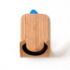 Walnut / Standard guitar / Black leather second