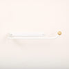Hand towel holder White / Brass onefortythree second