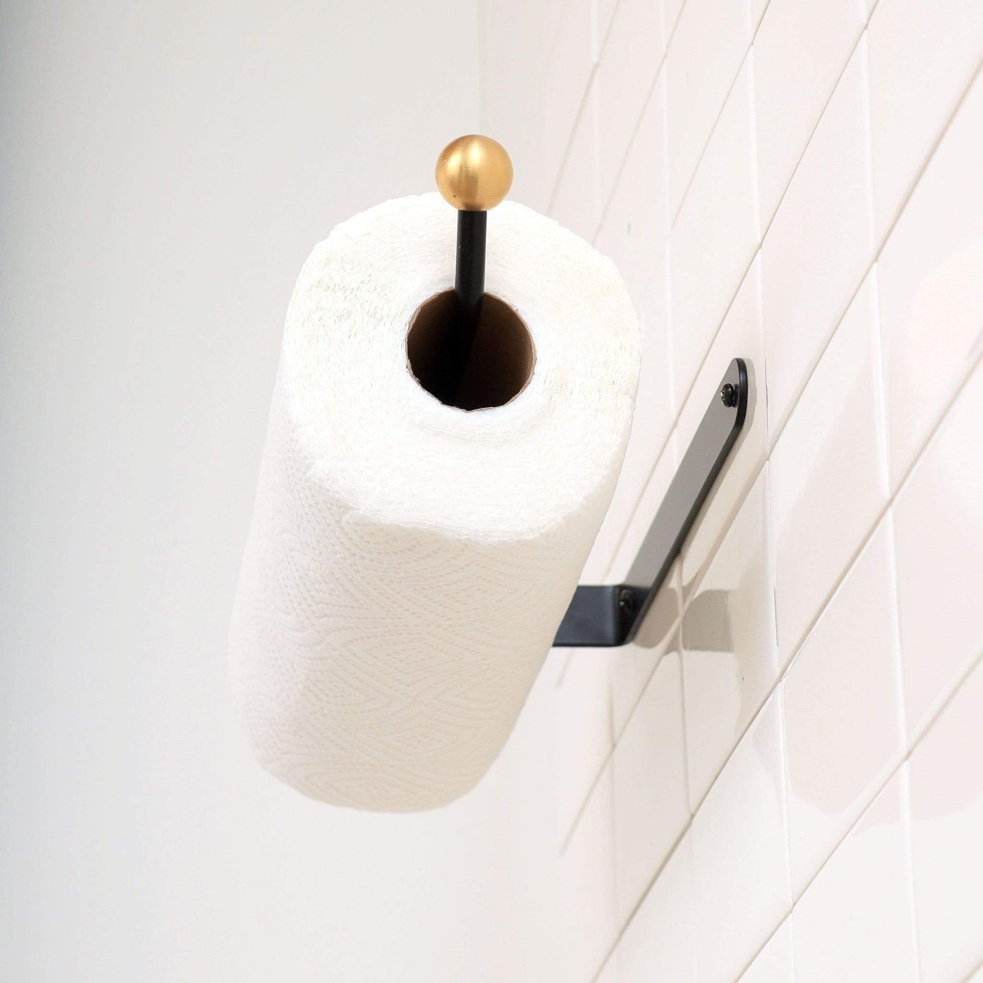 Toilet roll holder single-hand - Handicare International