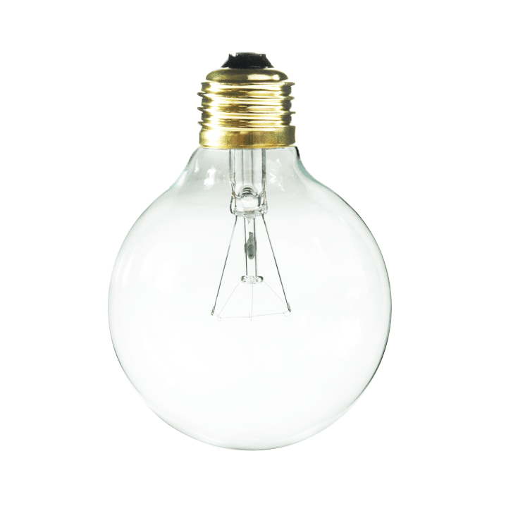 Incandescent globe bulb onefortythree