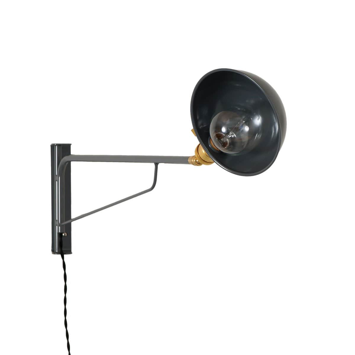 Industrial Wall Lamp onefortythree Limestone Nickel Hardware