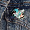 "Lighten up" enamel pin onefortythree second