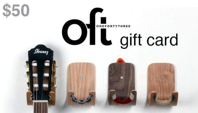 OFT gift card $50.00 onefortythree