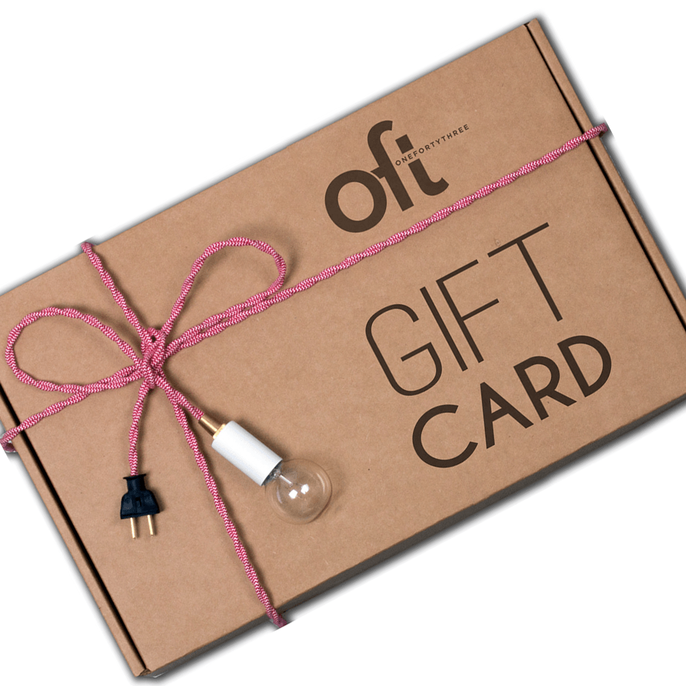 OFT gift card $300.00 onefortythree