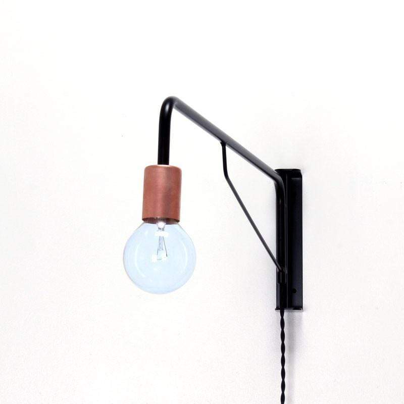 Otis lamp Black / Copper onefortythree