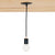 Pendant lamp: hardwired onefortythree