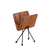 Plywood magazine rack Cherry / Black onefortythree