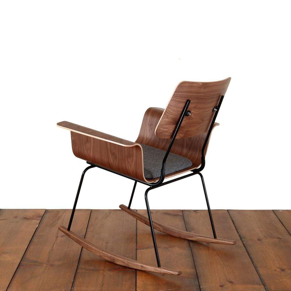 Roxy rocker Walnut / Charcoal tweed onefortythree