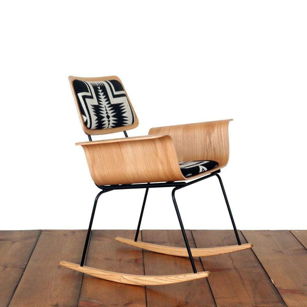 Roxy rocker Oak / Pendleton: Walking Rock onefortythree