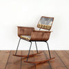 Roxy rocker Walnut / Pendleton: Rancho Arroyo Silver onefortythree second