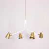 Shaded chandelier onefortythree second