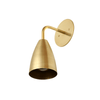 Shaded sconce: solid color Brass / Brass hardware onefortythree second
