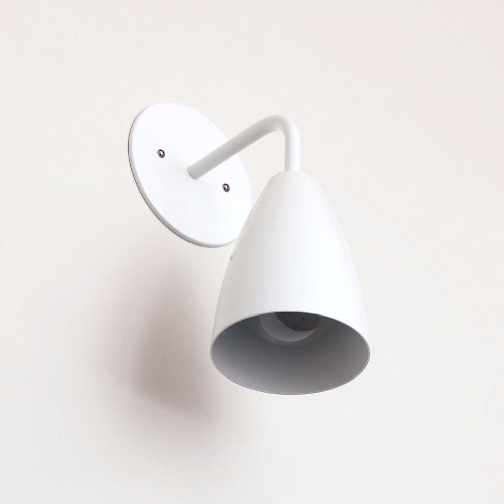 Shaded sconce: solid color Brass / Brass hardware onefortythree