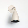 Shaded sconce: solid color Diamondback / Brass hardware onefortythree second