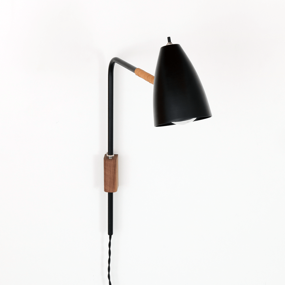 St. Germain lamp with leather onefortythree