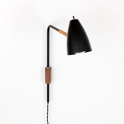 St. Germain lamp with leather onefortythree