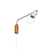 Swing lamp: 16" Brass / Brass hardware / Metal (same as lamp) onefortythree