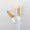 Swing lamp: 24" Mojave / Brass / Metal (same as lamp) onefortythree second