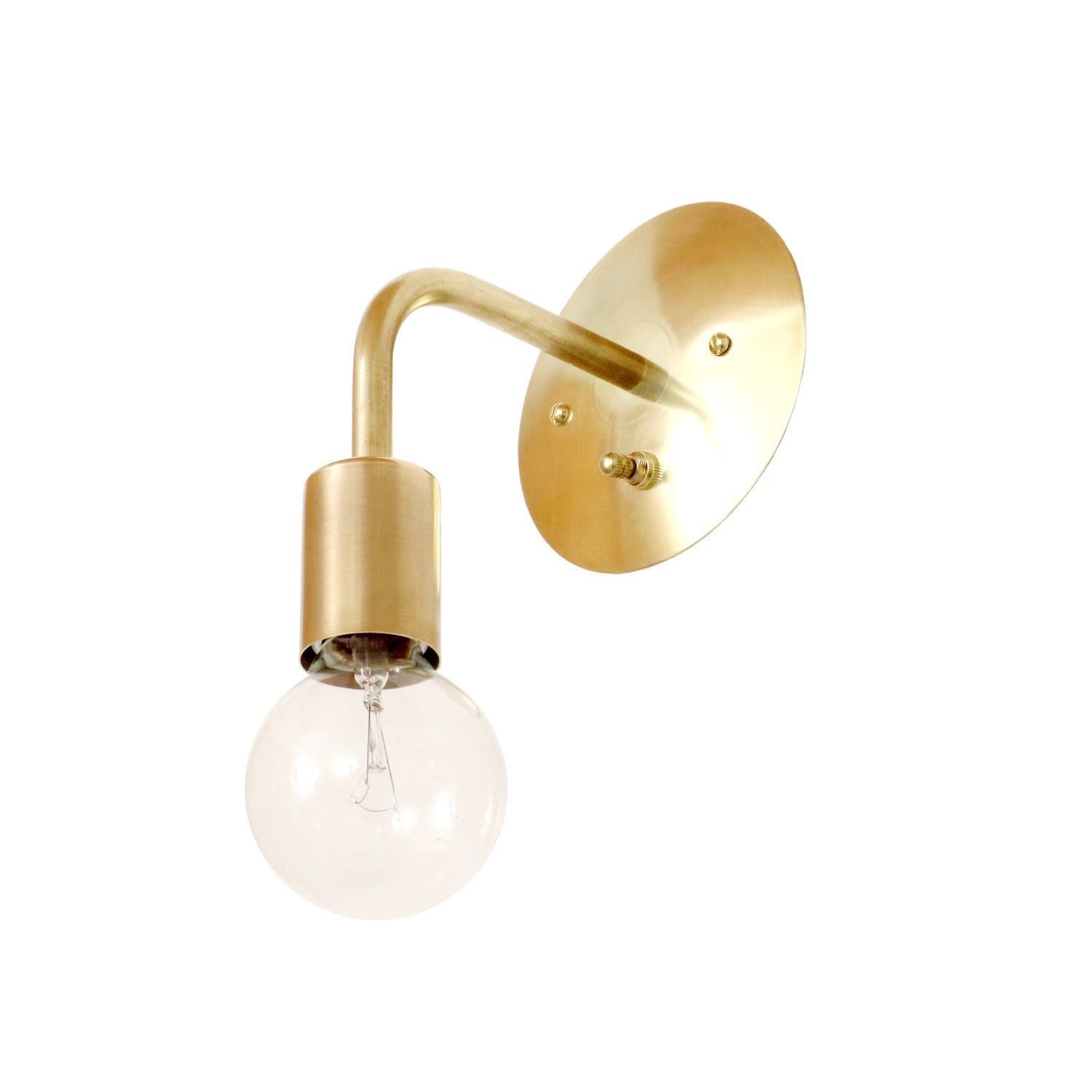 Switch on plate upgrade Brass onefortythree