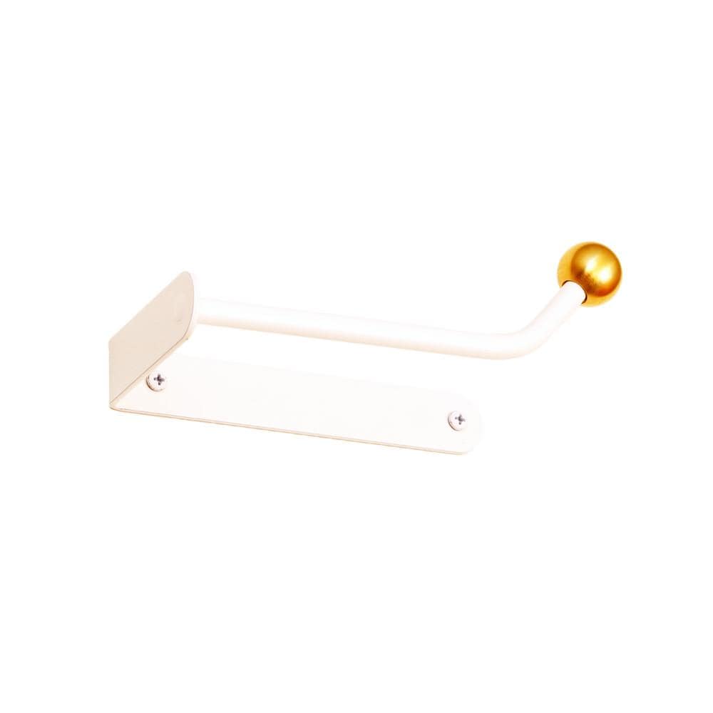Tissue roll holder White / Brass onefortythree