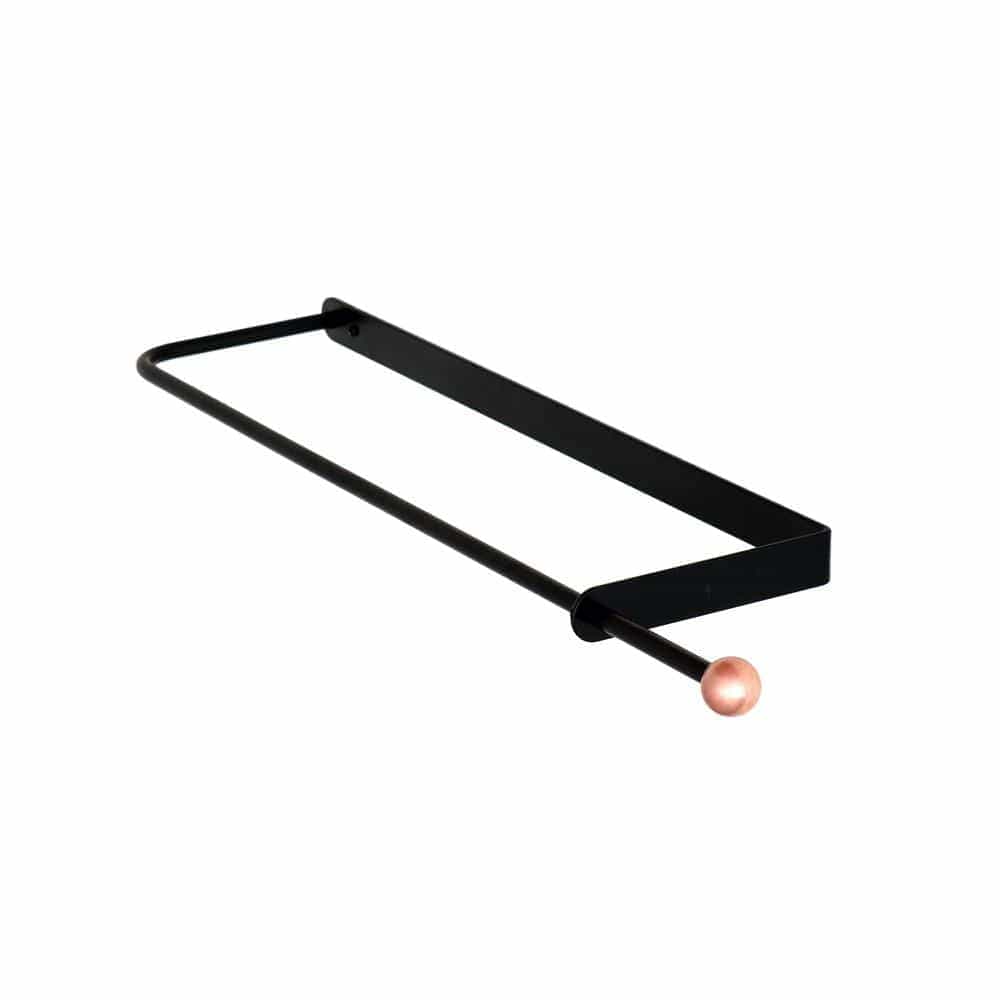 Towel bar Black / Brass / Long onefortythree