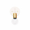 Wall sconce: metal socket Diamondback / Brass socket onefortythree second