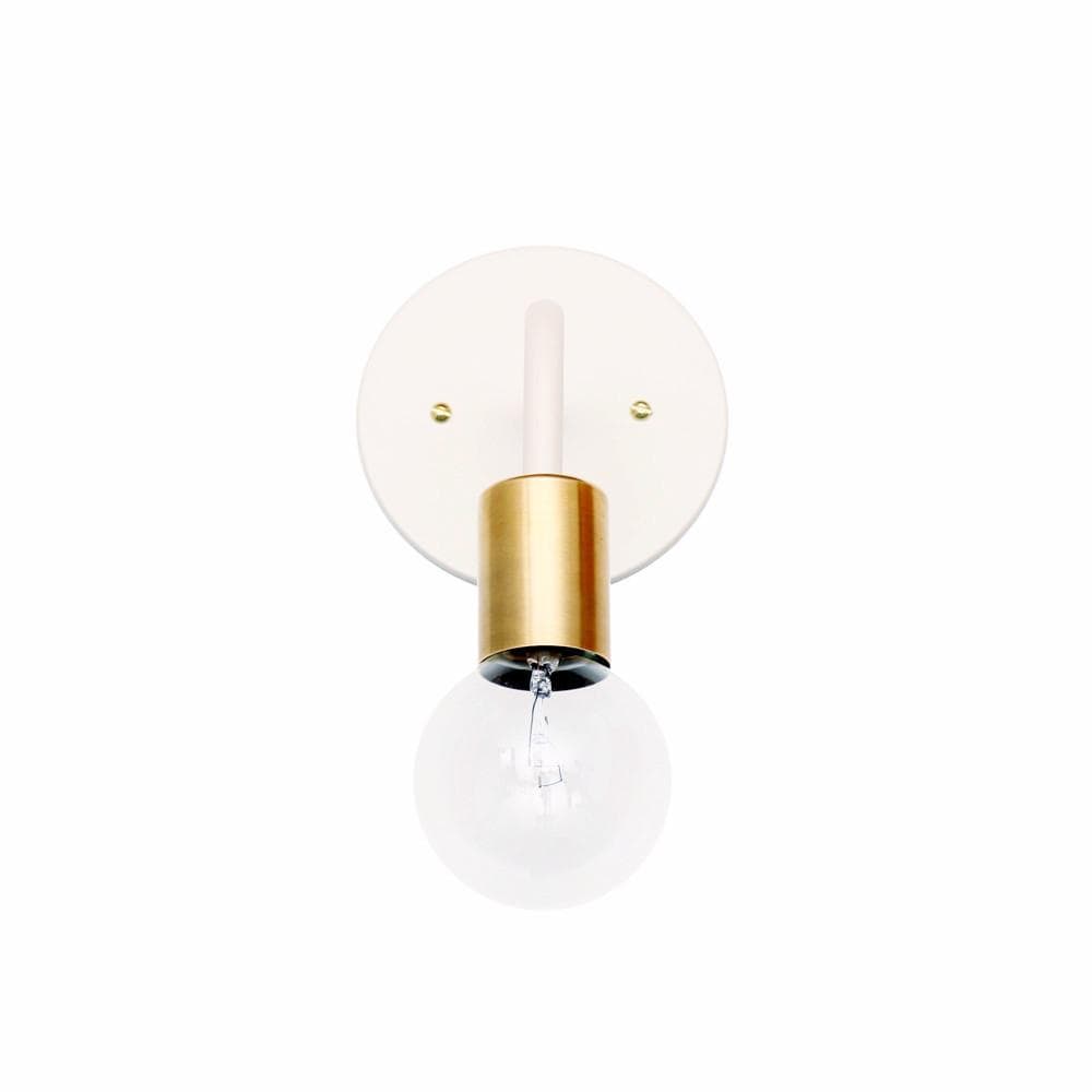 Wall sconce: metal socket Diamondback / Brass socket onefortythree