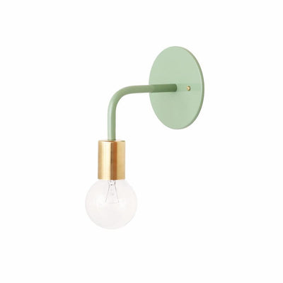 Wall sconce: metal socket onefortythree