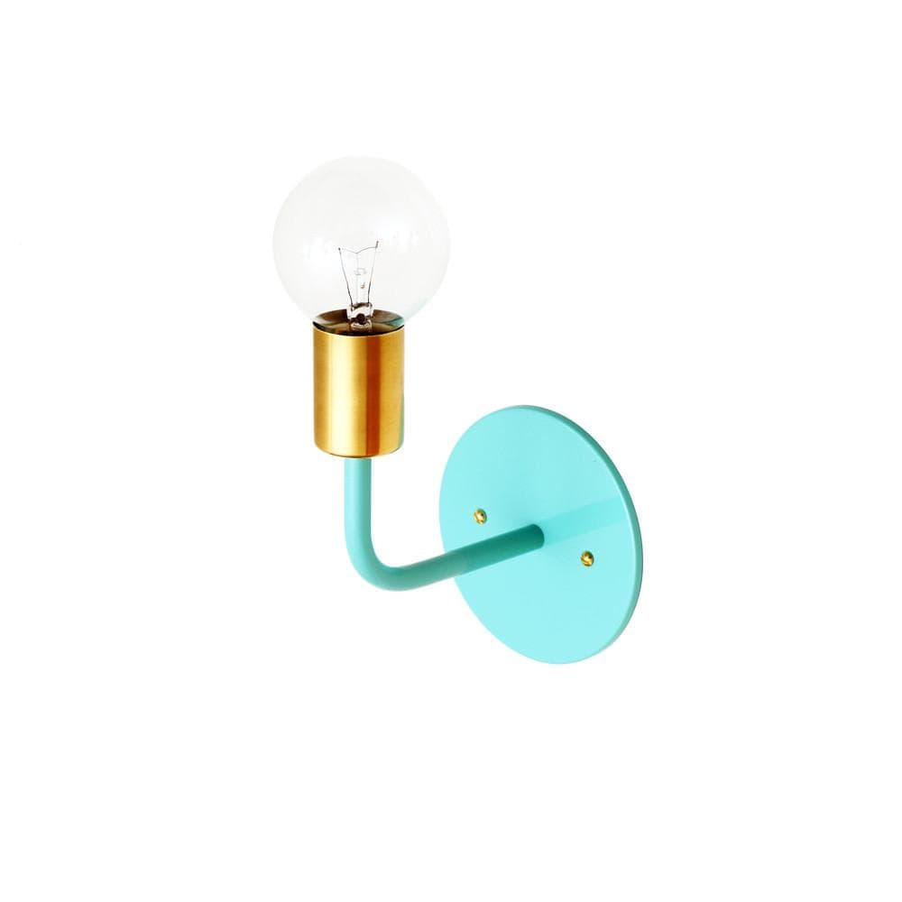 Wall sconce: metal socket Black / Brass socket onefortythree