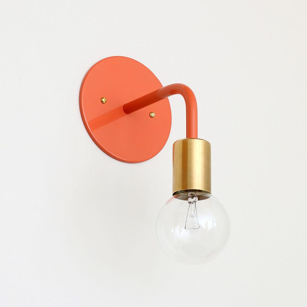 Wall sconce: metal socket Flamingo / Brass socket onefortythree