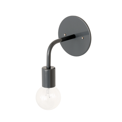 Wall sconce: solid color Limestone / Brass hardware onefortythree
