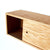 Wall storage cabinet Walnut / no rack / lamp on left onefortythree