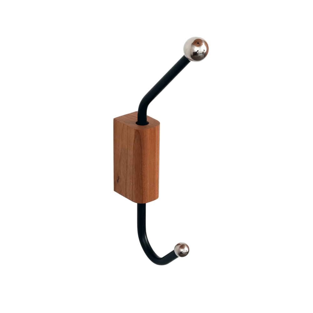 OneFortyThree Woodblock Wall Hook - Thumbnail 3