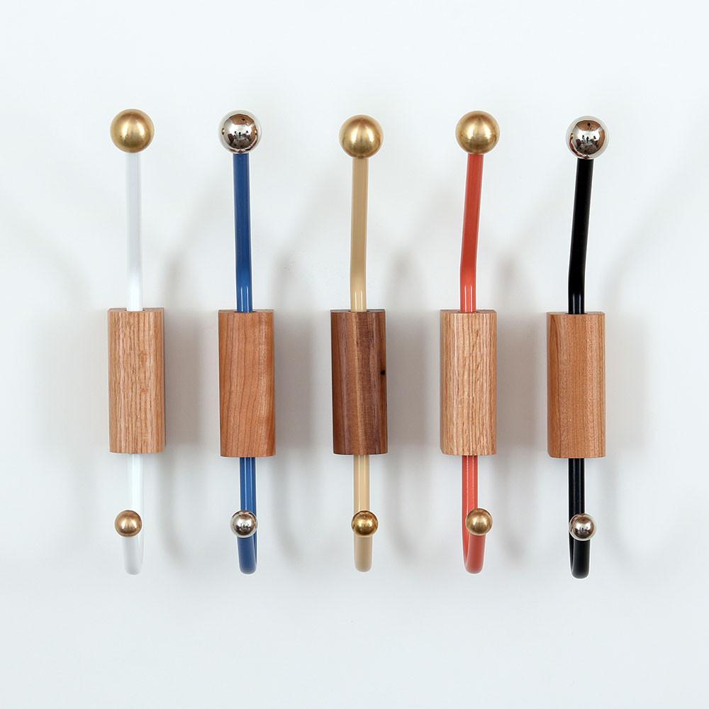 Woodblock wall hook onefortythree